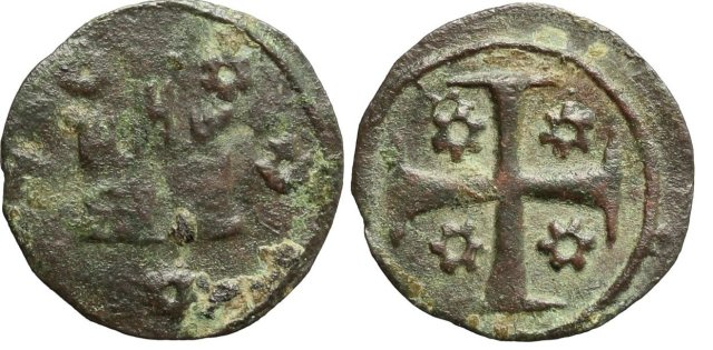 Denaro I tipo 1390-1430 (Chio)