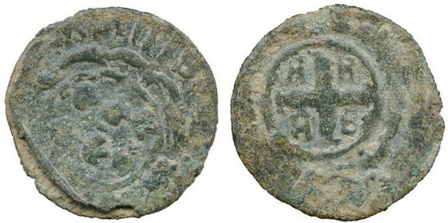 Denaro 1396-1400 (Metelino)