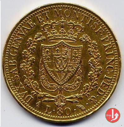 80 lire 1824 (Torino)