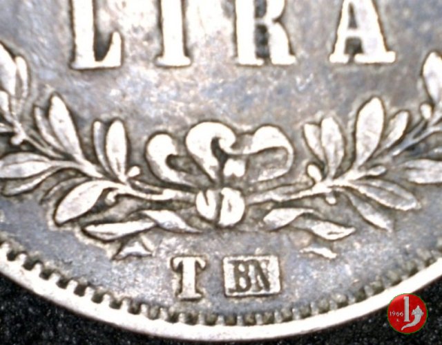 1 lira valore 1863 (Torino)