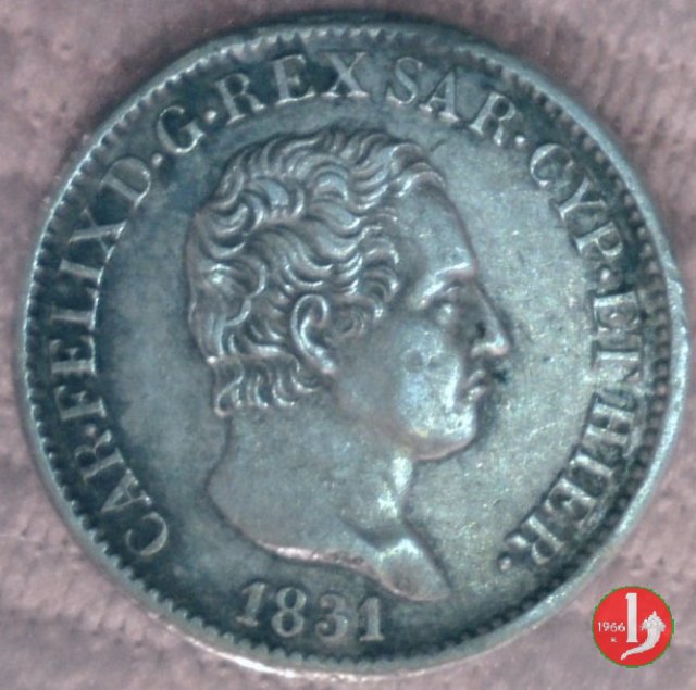 50 centesimi 1831 (Torino)