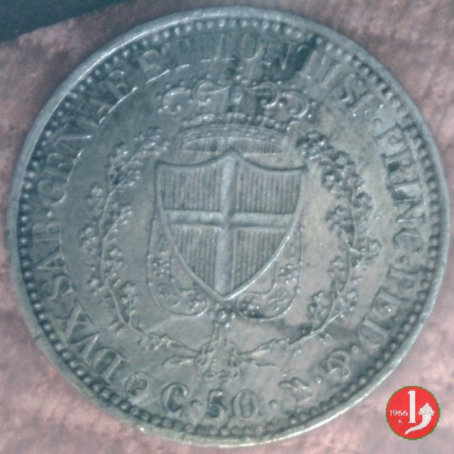 50 centesimi 1831 (Torino)