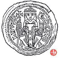 Denaro con aquila 1218-1251 (Aquileia)