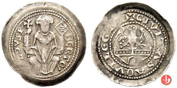 Denaro con aquila 19 AD