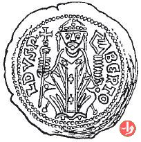Denaro con castello 1218-1251 (Aquileia)
