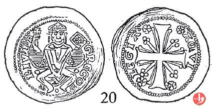 Denaro con croce 1257-1269 (Aquileia)