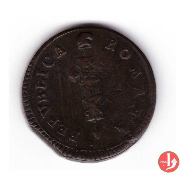 due baiocchi (A. VII R) 1799 (Perugia ?) due baiocchi (A. VII R) 1799 (Perugia ?)