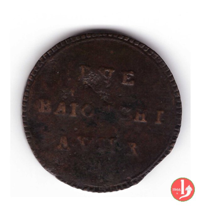 due baiocchi (A. VII R) 1799 (Perugia ?) due baiocchi (A. VII R) 1799 (Perugia ?)