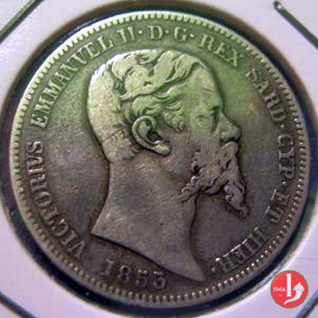 1 lira 1853 (Torino)