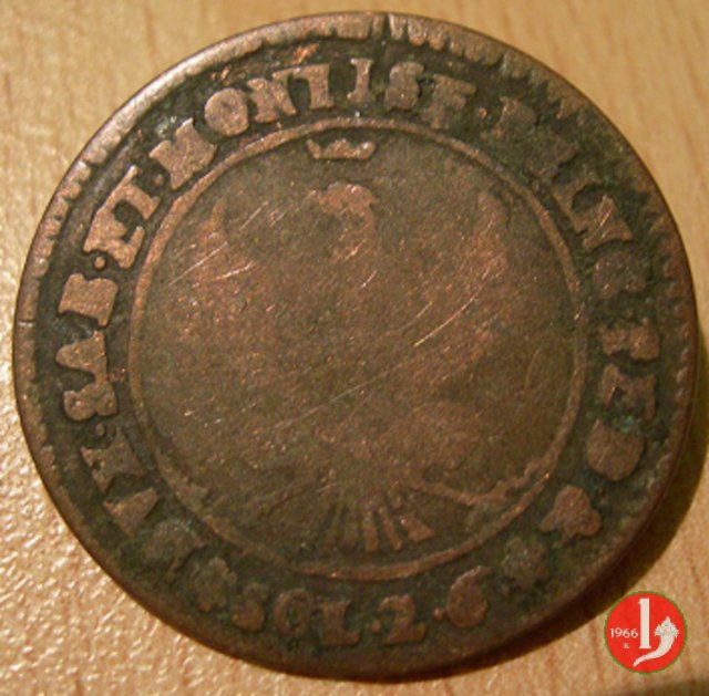 2,6 soldi 1758 (Torino)