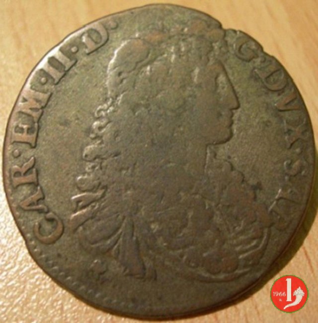 5 soldi II tipo 1668 (Torino)