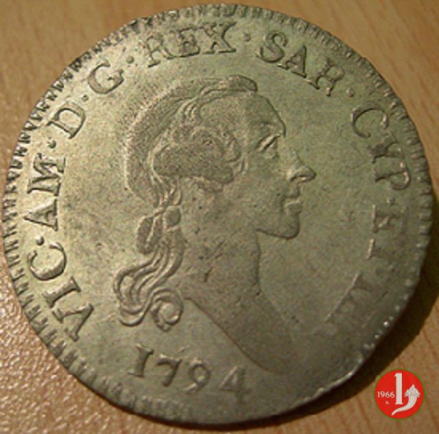 7,6 soldi 1794 (Torino)