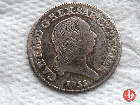 7,6 soldi 1755 (Torino)