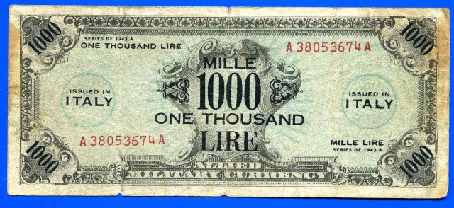 1000 Lire 1943