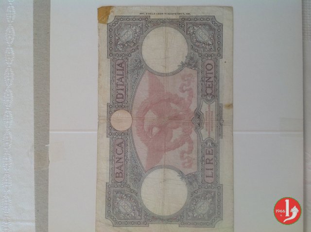 100 Lire Capranesi "Roma" 1940