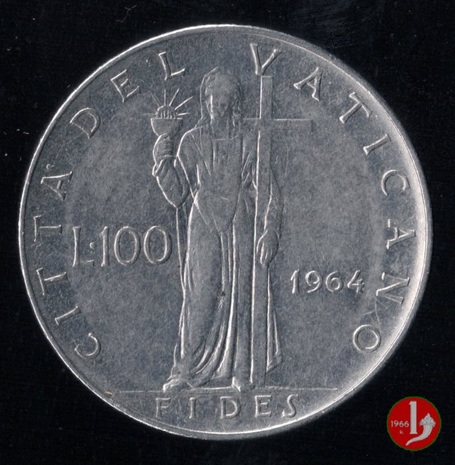 100 lire 1964 (Roma)