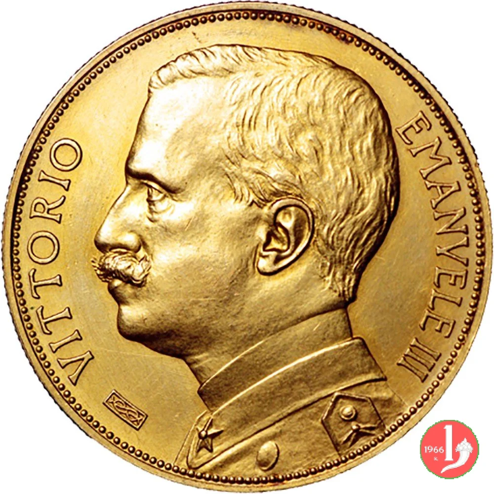 100 lire d'oro aratrice 1926