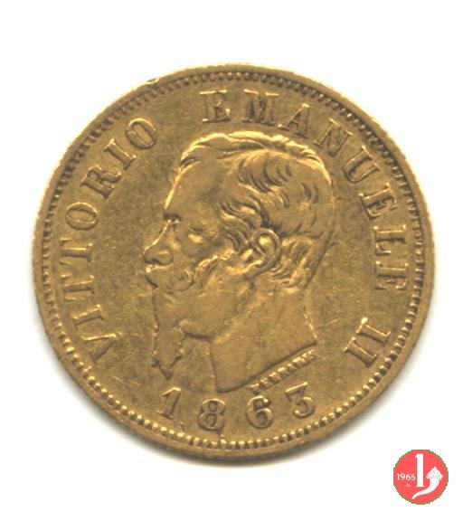 10 lire 1863 (Torino)