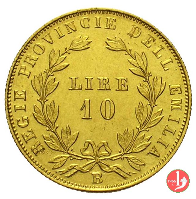 10 lire per Bologna 1860 (Bologna)