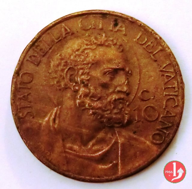 10 centesimi 1933-1934 (Roma)