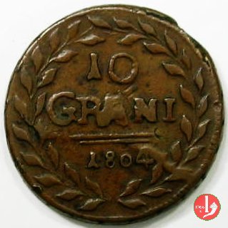 10 grani (1801-1804) 1804 (Palermo)