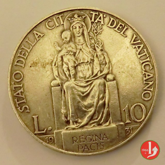 10 lire 1931 (Roma)