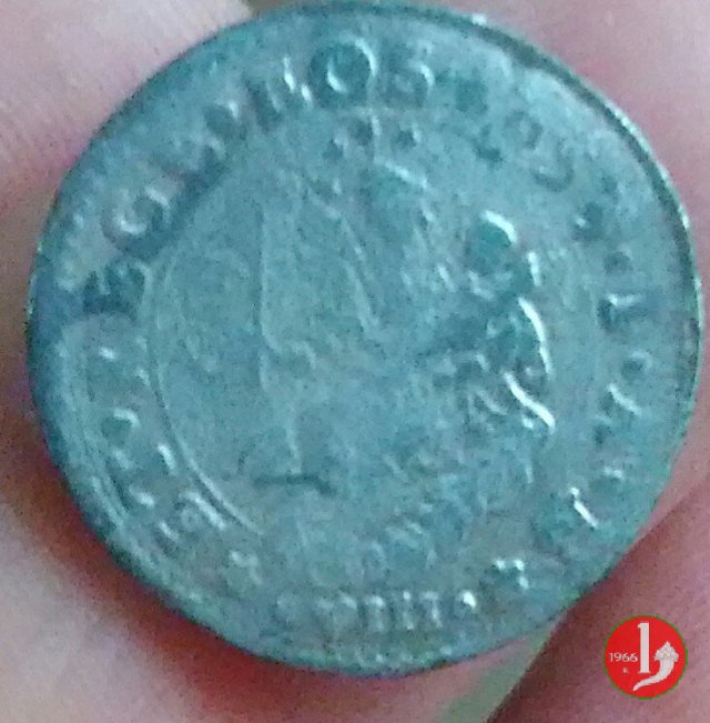 1/17 di scudo largo 1653 (Genova)