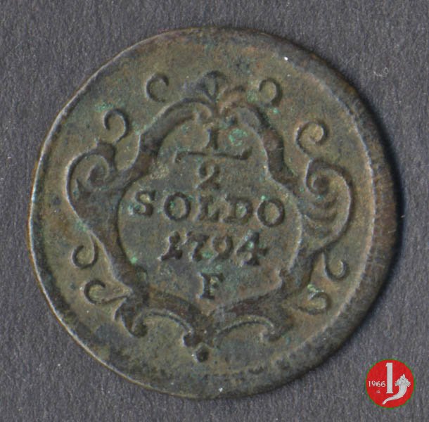 1/2 soldo 1794 (Hall)