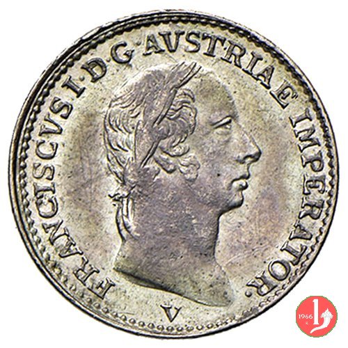 1/4 di lira 1843 (Venezia)