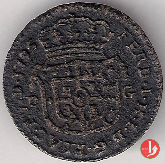 1/4 di lira di Piacenza 1795 (Parma)