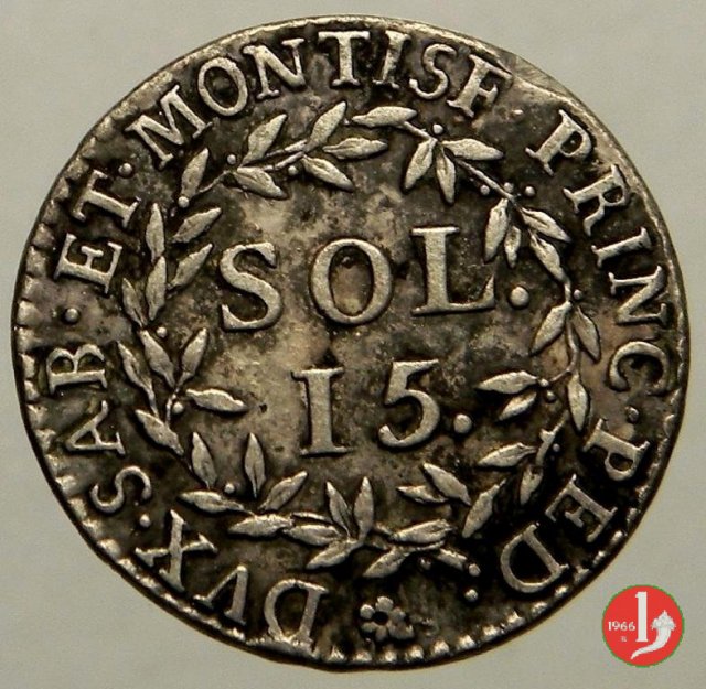 15 soldi 1794 (Torino)