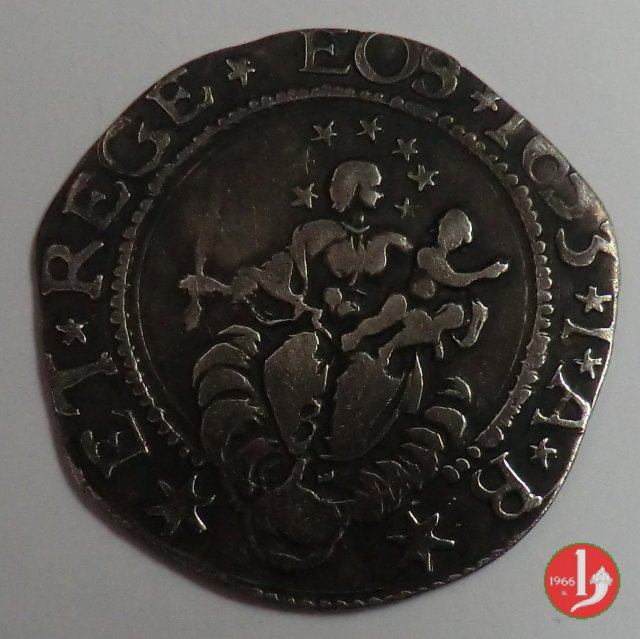 1/8 di scudo stretto 1653 (Genova)