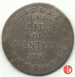 1 lira 1791 (Mantova)