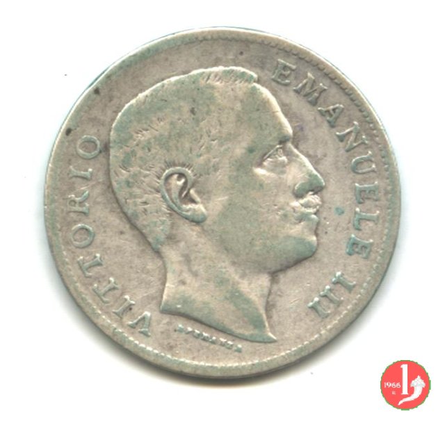 1 lira aquila sabauda 1902 (Roma)