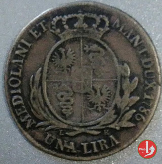 1 lira 1786 (Milano)