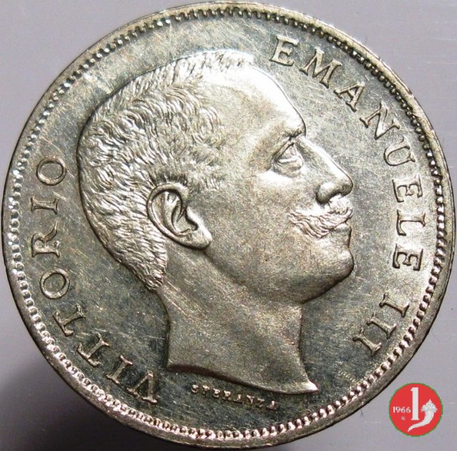 1 lira aquila sabauda 1905 (Roma)