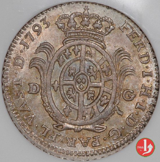 1 lira di Parma 1793 (Parma)