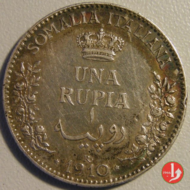 1 rupia 1910 (Roma)