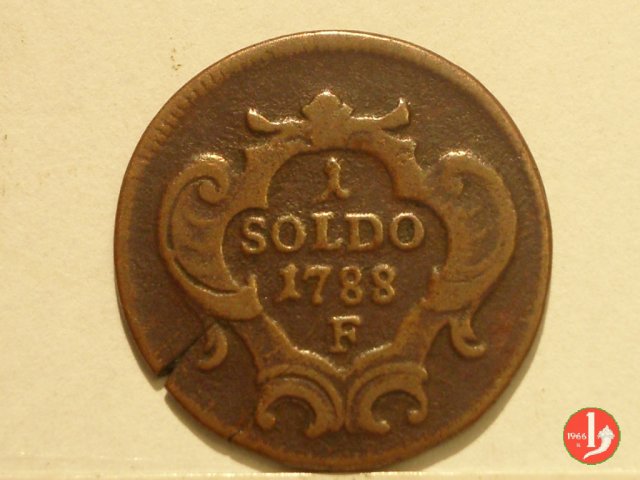 1 soldo 1788 (Hall)