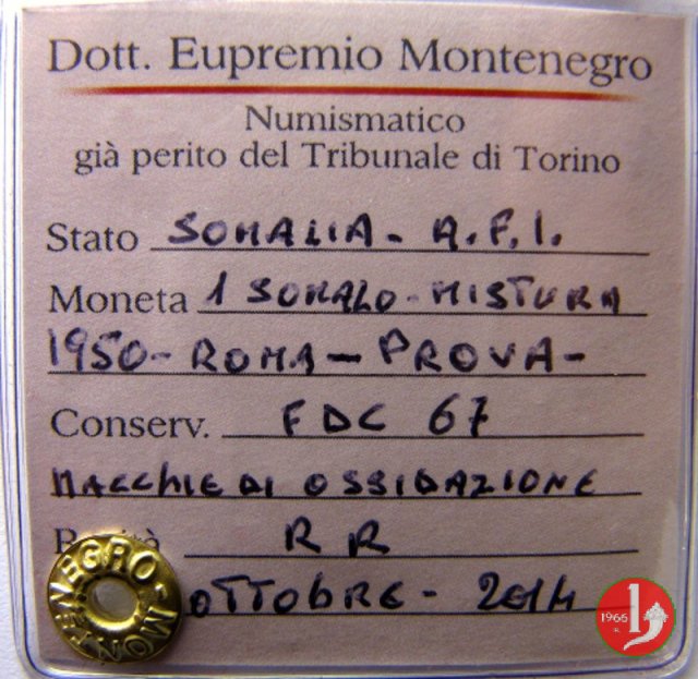 1 somalo 1950 1950 (Roma)