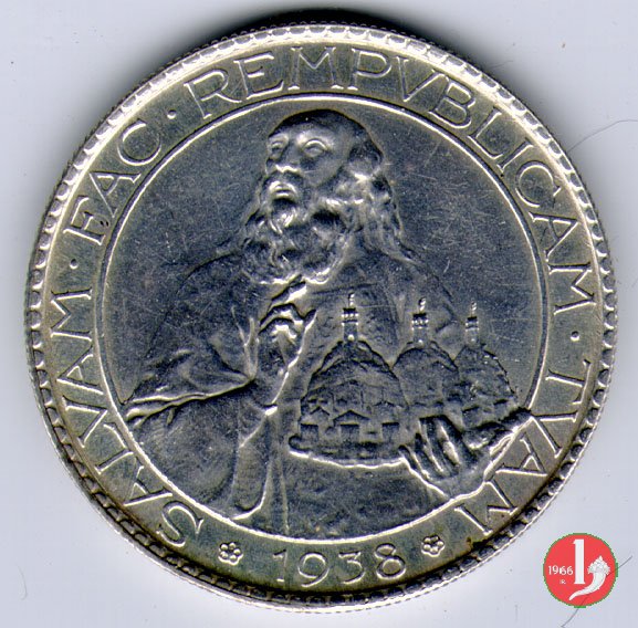 20 lire 1938 (Roma)