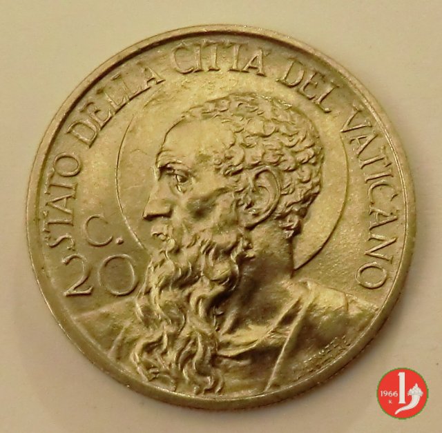 20 centesimi 1937 (Roma)