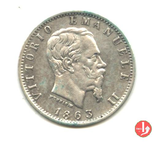 20 centesimi valore 1863 (Milano)