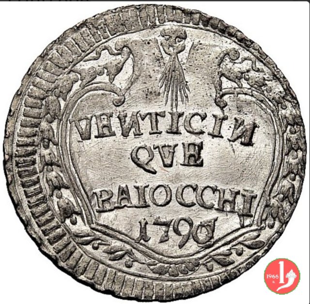 25 baiocchi 1796 (Roma)