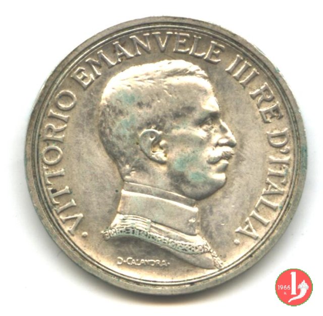 2 lire quadriga briosa 1914 (Roma)