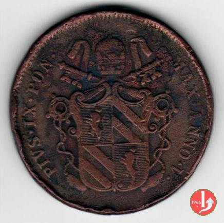 2 baiocchi 2° tipo 1851 (Bologna)