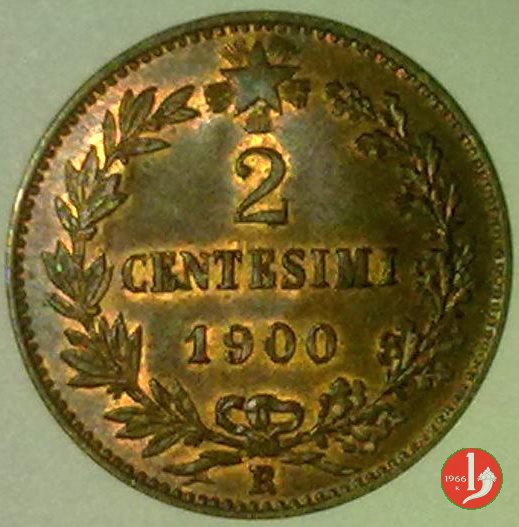 2 centesimi 1900 (Roma)