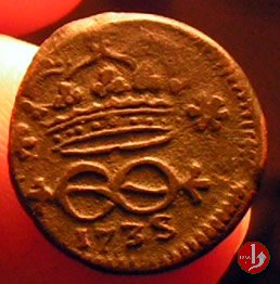 2 denari 1735 (Torino)