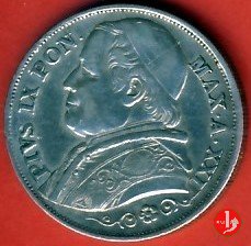 2 lire 1868 (Roma)