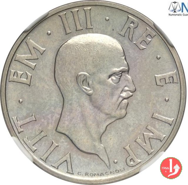 2 lire impero 1938 (Roma)